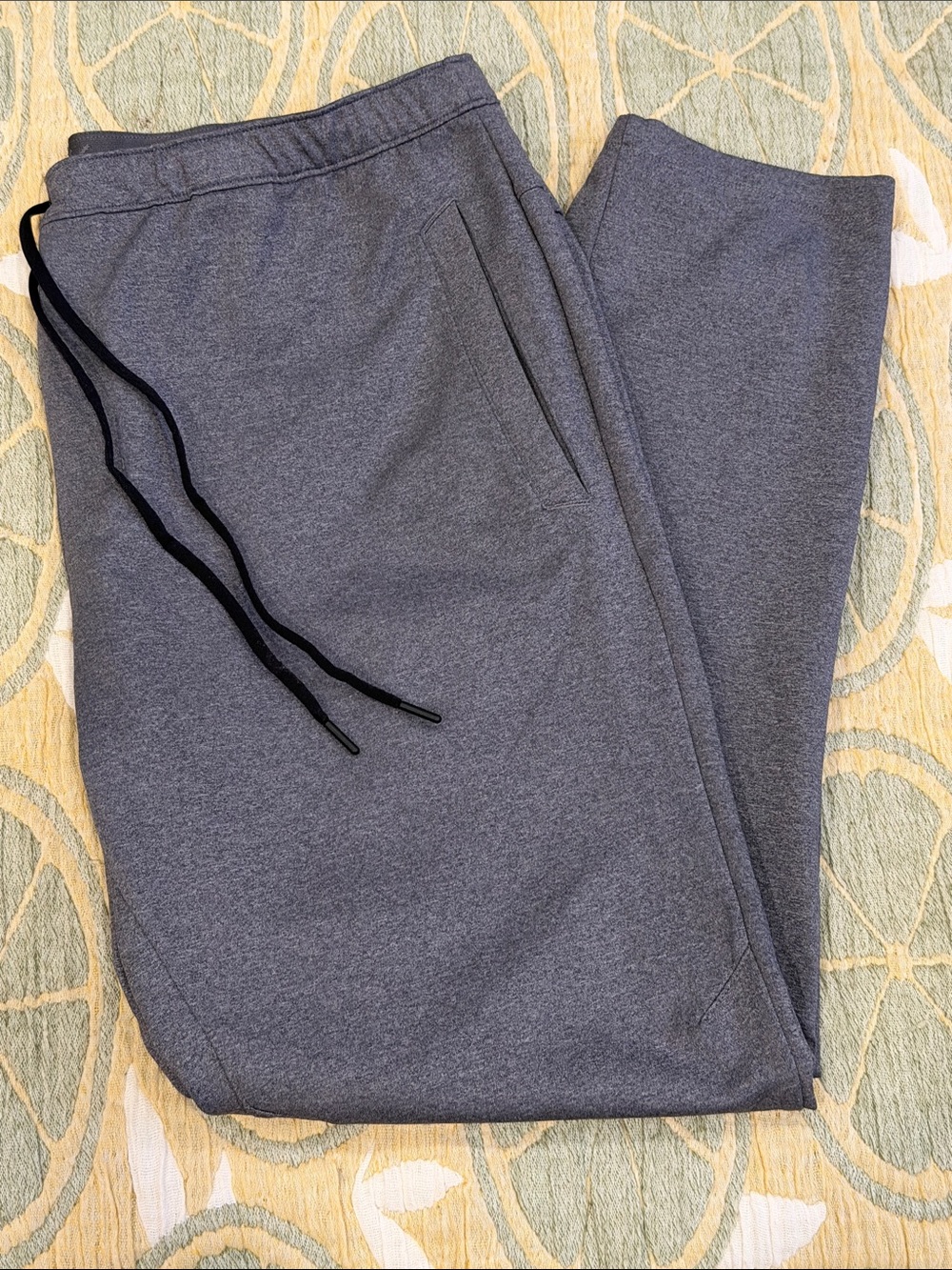 Men's Rhone Gray Drawstring Jogger Pants